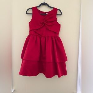 Cat & Jack Red Layered Kids Dress